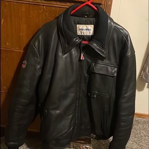 XXL Polaris genuine leather jacket